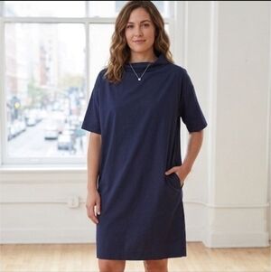 COS Dark Blue Garment. Size 10